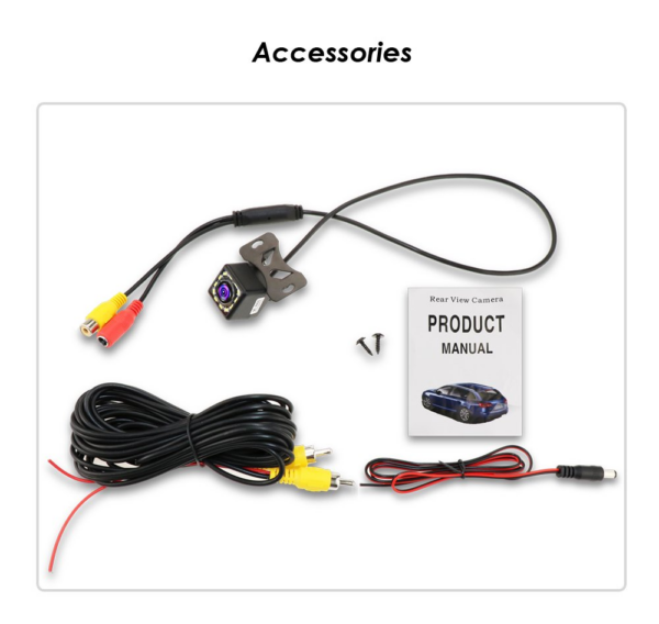 New 170° HD Night Vision Waterproof Car Reverse Backup Rear View Parking Camera - Image 4