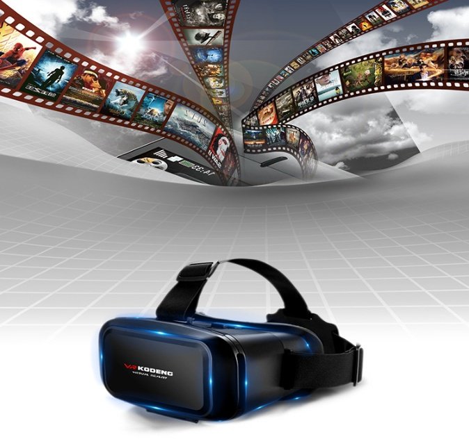 K2 Smart VR Glasses Virtual Reality Mobile Phone 3D Cinema