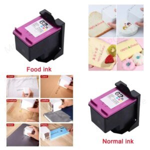 Kongten Mbrush Mini Color Printer Replacement Ink Cartridge - Black Coffee Color Food Edible Cartridge