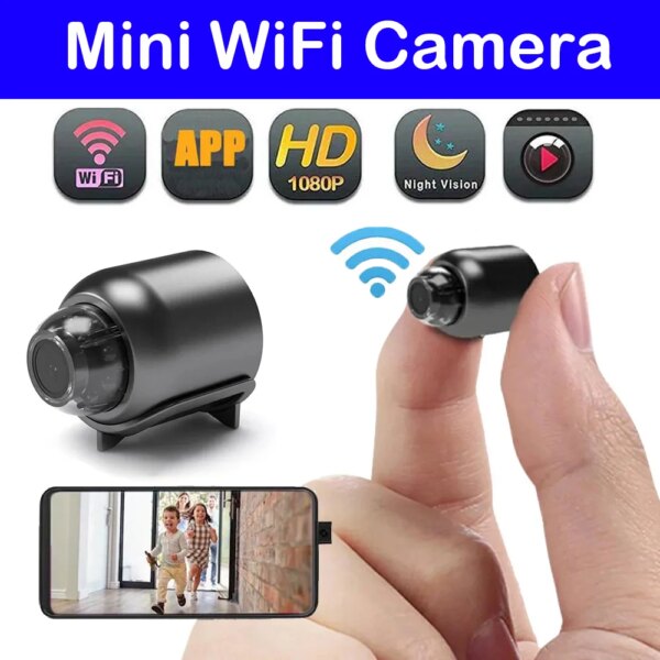 Mini Camera Wifi X5 Wireless Smart Home 1080P IP Camera Indoor Security Surveillance Night Vision Camcorder Audio Video Recorder