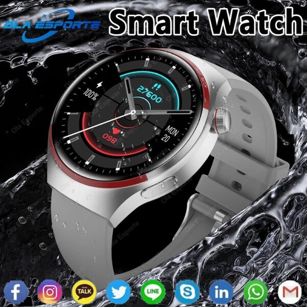 For HUAWEI Watch Gt5 Smartwatch GPS Men Sport 1.53-inch HD AMOLED Screen IP68 Waterproof Bluetooth Call NFC Smart Watch New 2025