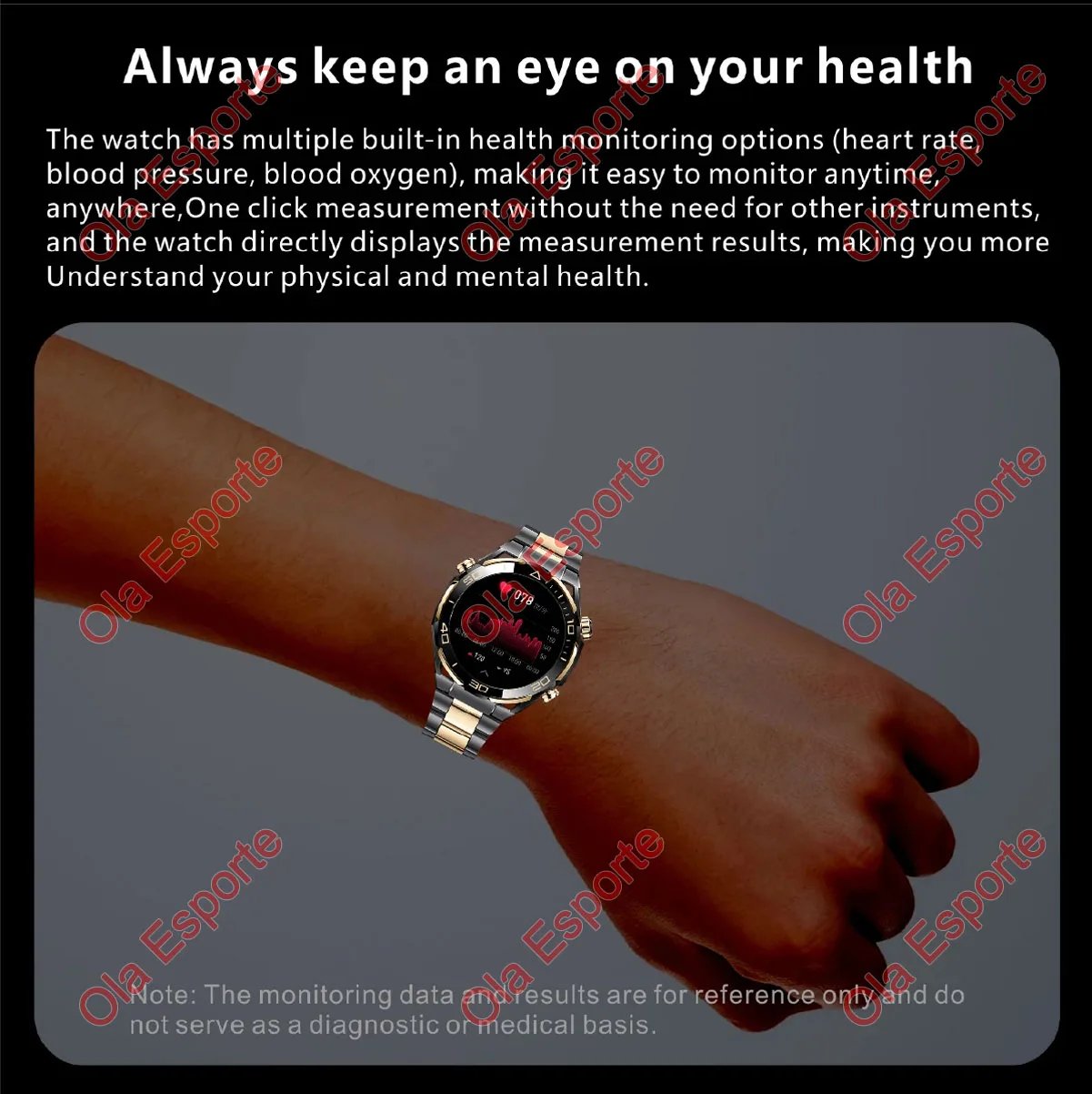 2024 New in Amoled 480*480 Smart Watch Men Women Bluetooth Call 100+ Sport Mode Waterproof Heart Rate SmartWatch for Hauwei