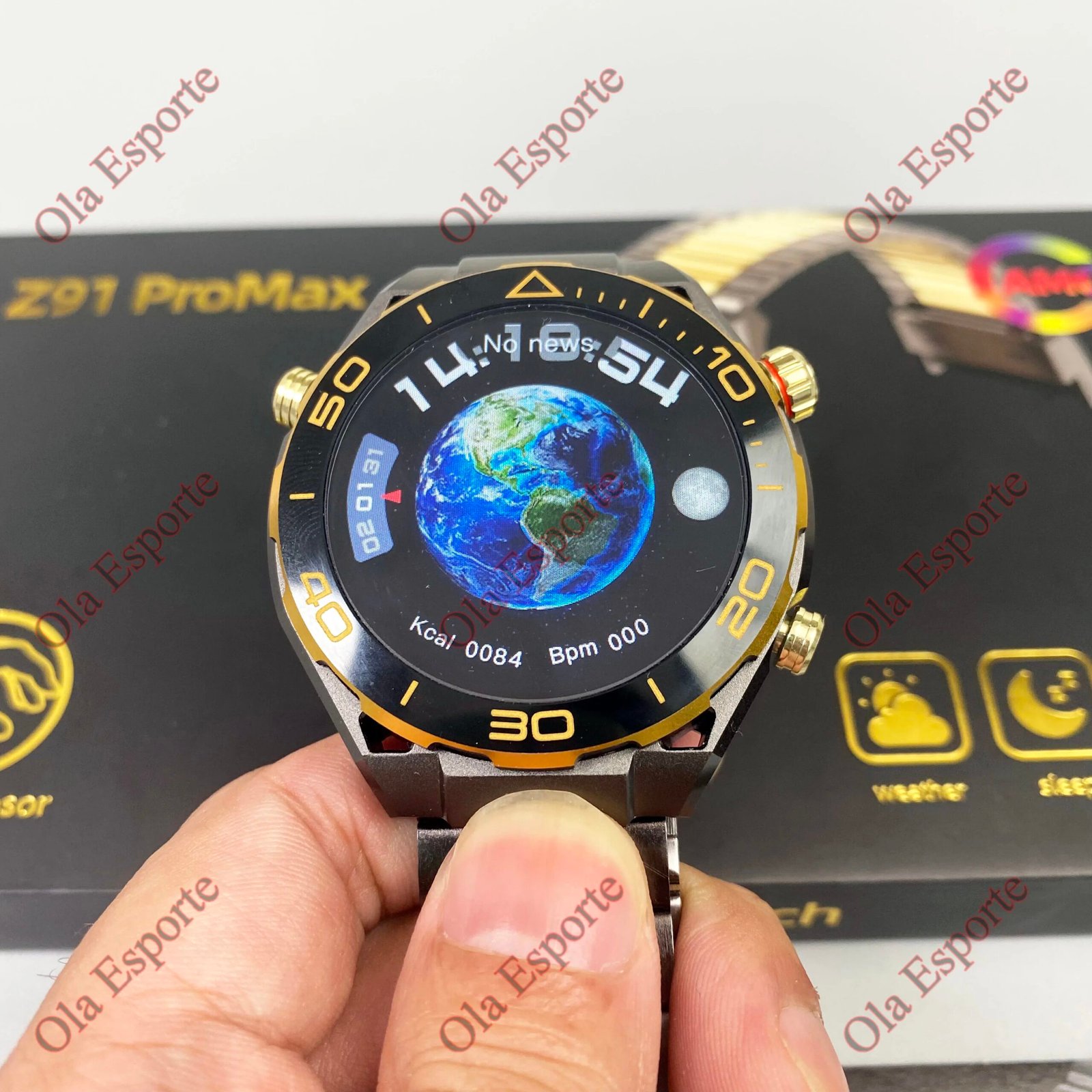 2024 New in Amoled 480*480 Smart Watch Men Women Bluetooth Call 100+ Sport Mode Waterproof Heart Rate SmartWatch for Hauwei