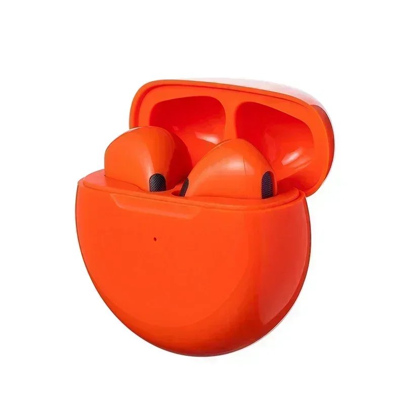 Orange Earbuds