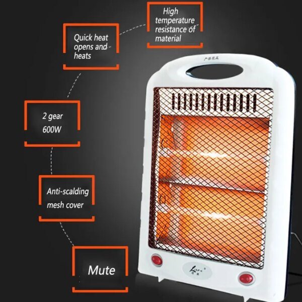 Donirt Portable Electric Heater Stove Hand Winter Warmer Machine Furnace Bedroom Office  Thermal Heating Radiator Hot Air Blower - Image 2