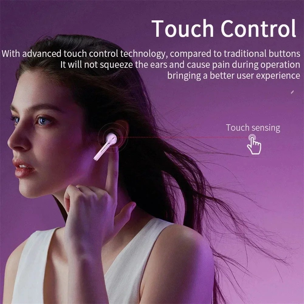 XIAOMI J18 True Wireless Earphone Noise Cancelling Headphone HiFI Stereo Game Waterproof Headset With Mic ﻿TWS In Ear Earbuds