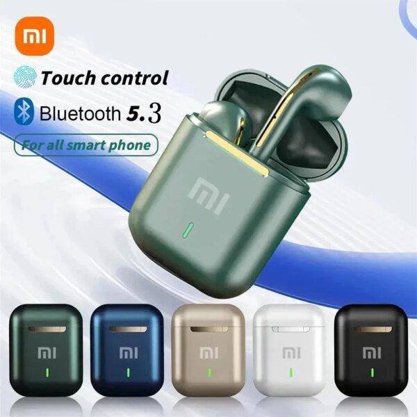 XIAOMI J18 True Wireless Earphone Noise Cancelling Headphone HiFI Stereo Game Waterproof Headset With Mic ﻿TWS In Ear Earbuds