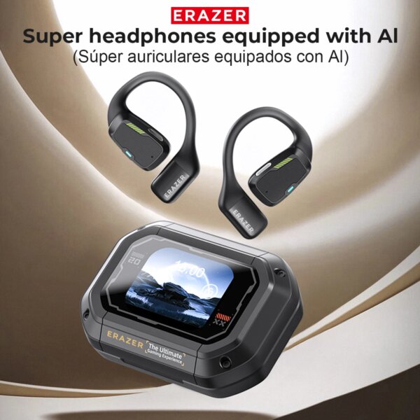 ERAZER XP6 Wireless Bluetooth Earphones Sleep ASMR Headset DIY Equalizer APP Wireless Headphones Office Travel,16mm Drive - Image 2