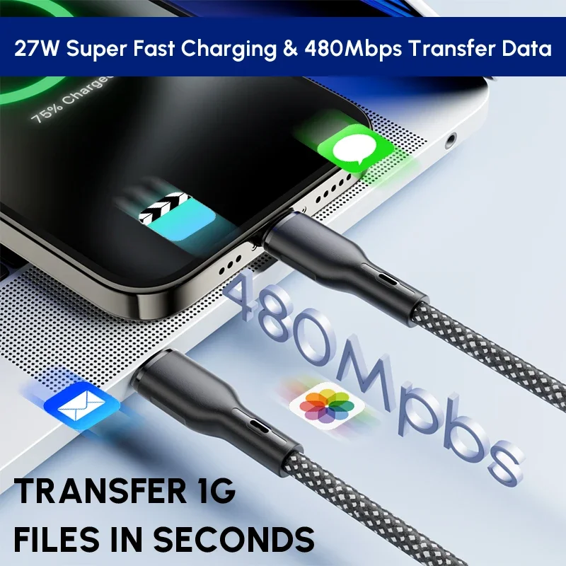 27w 100W Magnetic Type C USB to For iOS Cable Coiled Fast Charging for iPhone 15 14 13 Pro max Samsung S23 Google Magnet Storage 27w 100W Magnetic Type C USB to For iOS Cable Coiled Fast Charging for iPhone 15 14 13 Pro max Samsung S23 Google Magnet Storage