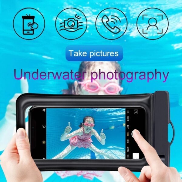 IP68 Universal Waterproof Phone Case Water Proof Bag For iPhone 15 14 13 12 11 Pro Max X Xiaomi 13 Samsung S23 Ultra Swim Cover - Image 3