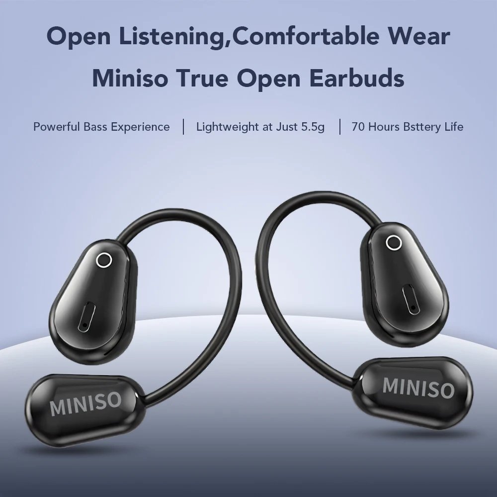 Translator Earphone MINISO M97 Bluetooth Translation Earbuds True Wireless Headphone Low Latency HIFI Sound Quality With Mic