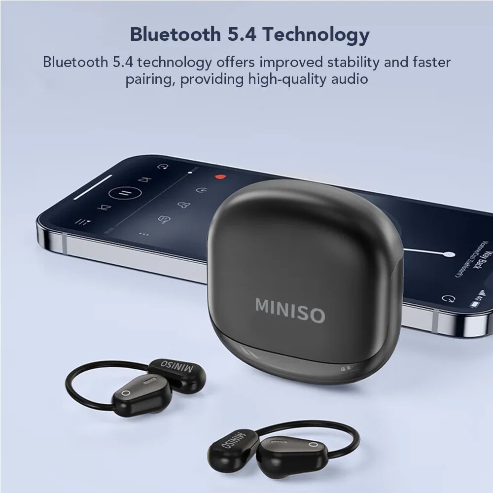 Translator Earphone MINISO M97 Bluetooth Translation Earbuds True Wireless Headphone Low Latency HIFI Sound Quality With Mic