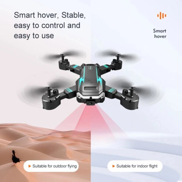 KBDFA G6 New Professional Foldable Quadcopter Aerial Drone S6 HD Camera GPS RC Helicopter FPV WIFI Obstacle Avoidance Toy Gifts - Image 3