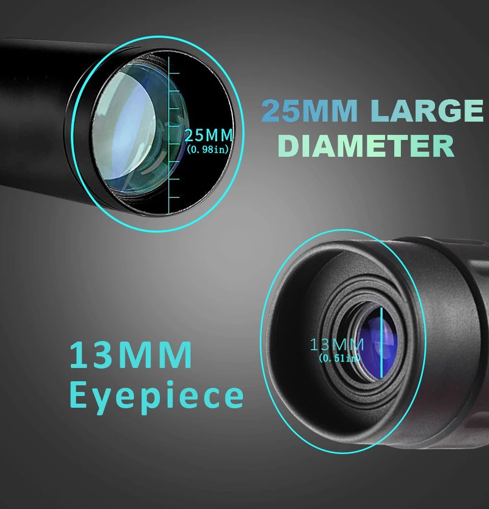 10-300x40 Zoom Telescope HD Portable Strong Binoculars Long Range Professional Monocular Low Night Vision For Hunting