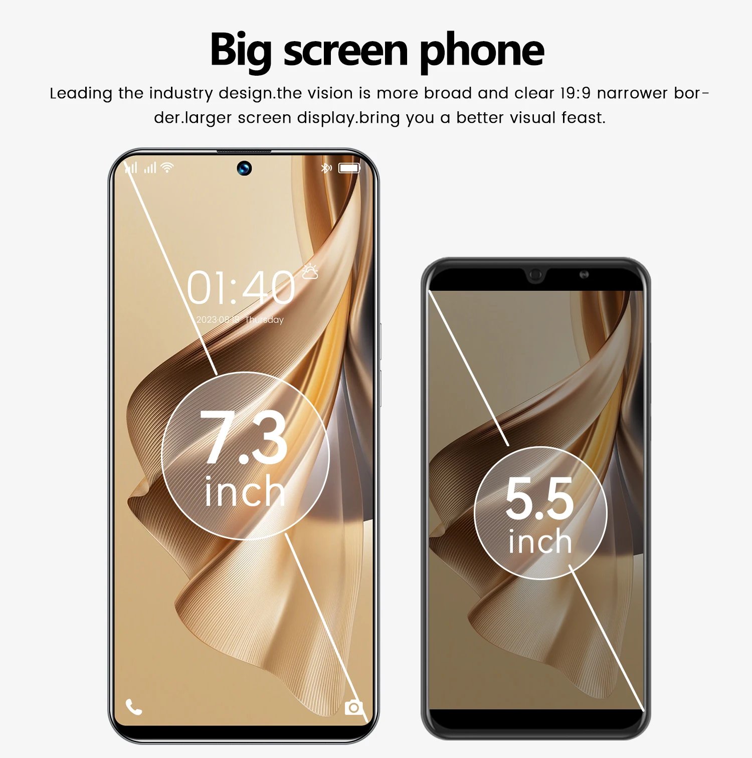 Reno10 Pro+ New Smartphone 7.3inch Full Screen 4G/5G Cell Phone 16TB+1TB 7800mAh Mobile Phones 108MP Global Version Celulares