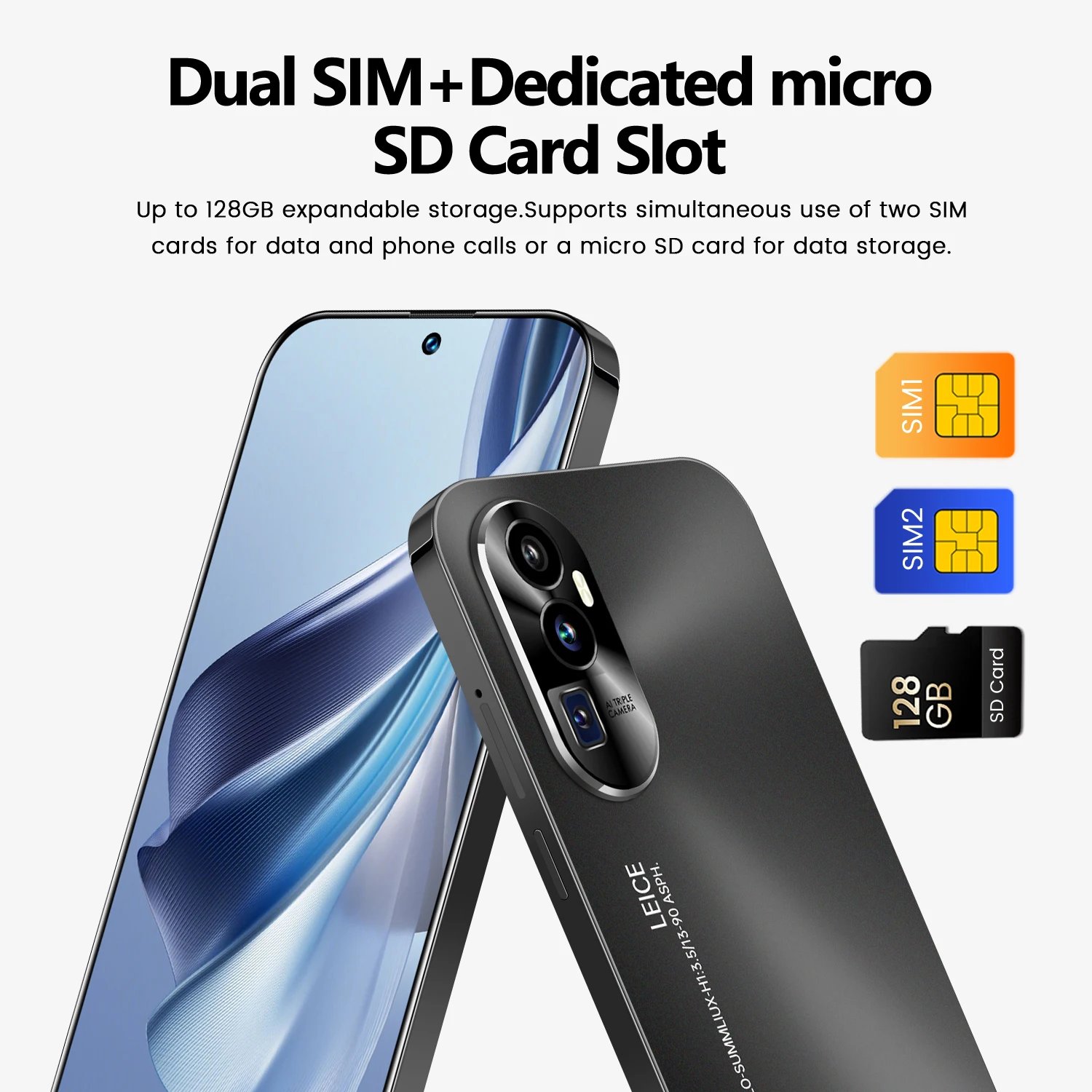 Reno10 Pro+ New Smartphone 7.3inch Full Screen 4G/5G Cell Phone 16TB+1TB 7800mAh Mobile Phones 108MP Global Version Celulares