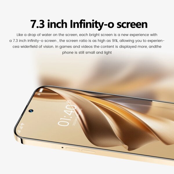 Reno10 Pro+ New Smartphone 7.3inch Full Screen 4G/5G Cell Phone 16TB+1TB 7800mAh Mobile Phones 108MP Global Version Celulares - Image 2