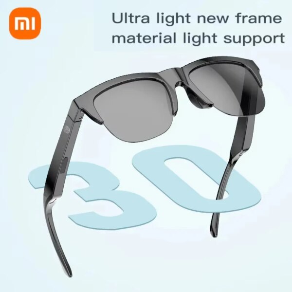 Xiaomi Smart Sunglasses Glasses Bluetooth Call Outdoor Sports Headphones HIFI Blue Light Waterproof Anti-UV For Men And Women - Image 3