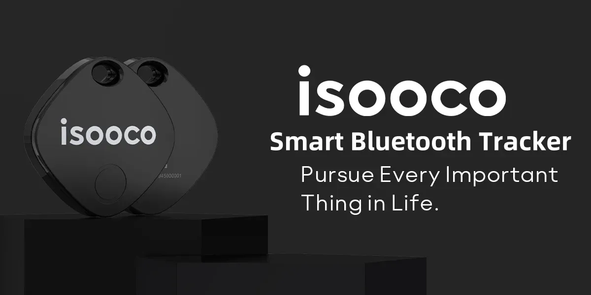 1/2/3/4Pcs isooco Mini GPS Locator AntiLost Alarm Wallet Keychain Smart Tag Bluetooth-Compatible Tracer Car Tracker Key Finder