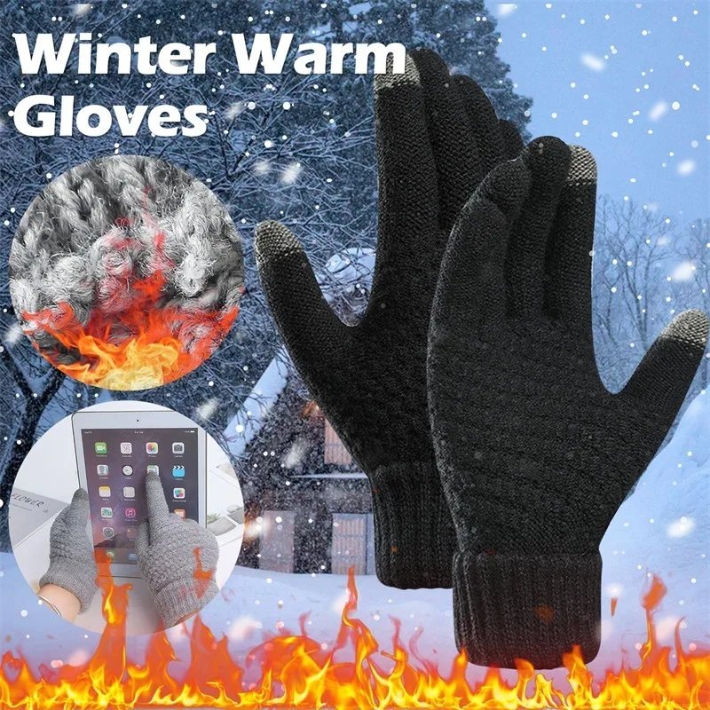 Winter Gloves for Men Women Warm Tactical Gloves Touchscreen Waterproof Hiking Skiing Fishing Cycling Snowboard Non-slip Gloves