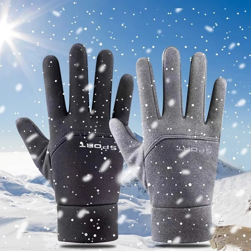Winter Gloves for Men Women Warm Tactical Gloves Touchscreen Waterproof Hiking Skiing Fishing Cycling Snowboard Non-slip Gloves