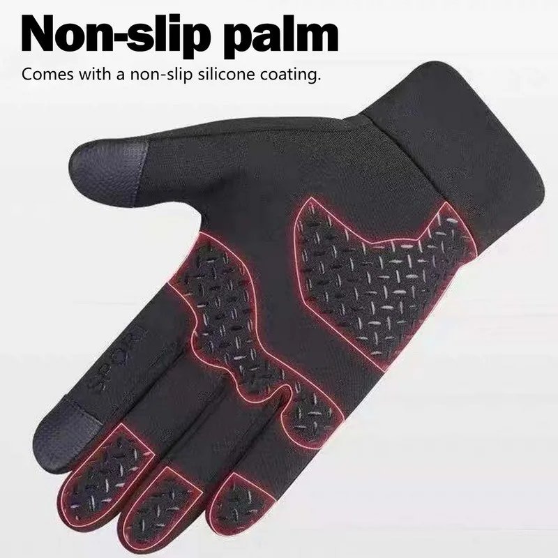 Winter Gloves for Men Women Warm Tactical Gloves Touchscreen Waterproof Hiking Skiing Fishing Cycling Snowboard Non-slip Gloves