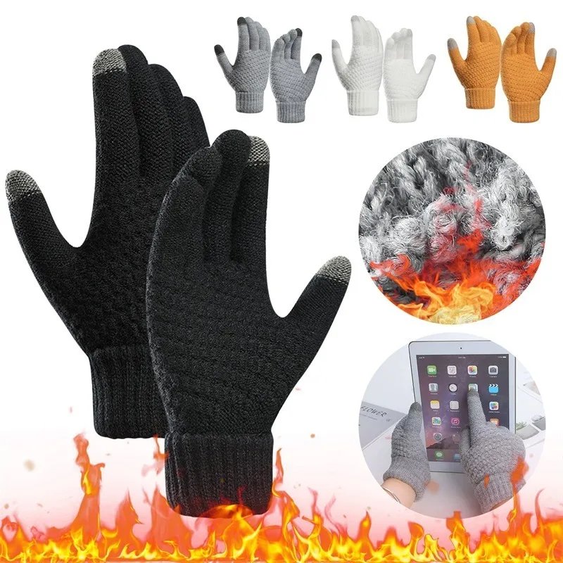 Winter Gloves for Men Women Warm Tactical Gloves Touchscreen Waterproof Hiking Skiing Fishing Cycling Snowboard Non-slip Gloves
