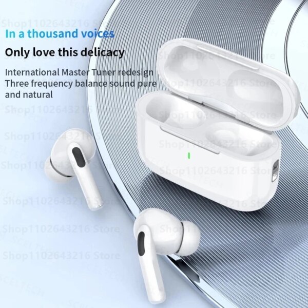 2024 New Air Pro True Wireless Bluetooth Earphones Headphones HiFi Sound Low Latency Noise Reduction Earbuds for IPhone Android - Image 3