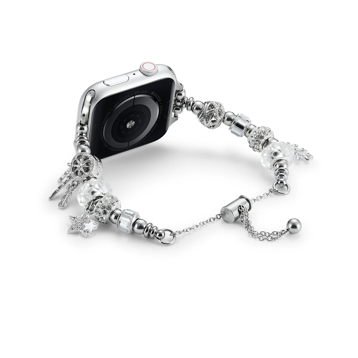 Jewelry Strap for Apple Watch 10 Band 46mm 42mm 41mm 45mm 44mm 38/40mm Women Bling Metal Bracelet iWatch Series 9 8 7 6 SE Ultra Jewelry Strap for Apple Watch 10 Band 46mm 42mm 41mm 45mm 44mm 38/40mm Women Bling Metal Bracelet iWatch Series 9 8 7 6 SE Ultra
