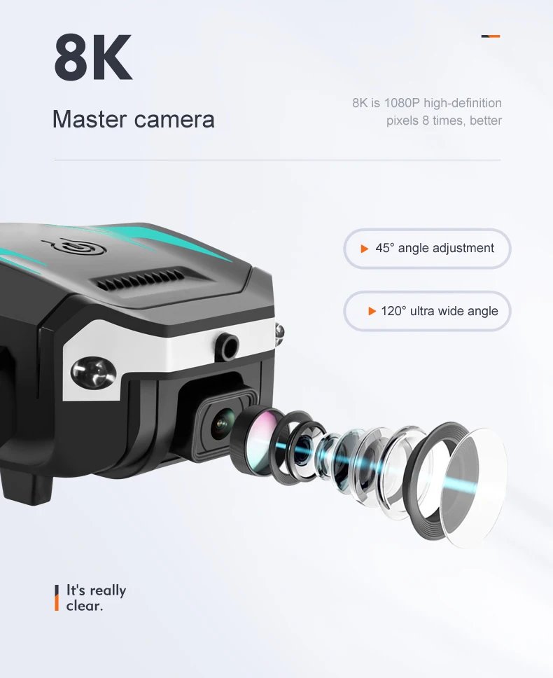 KBDFA G6Pro GPS Drone 5G Professional 8K HD Aerial Photography Omnidirectional Obstacle Avoidance Quadrotor Distance 10000M New