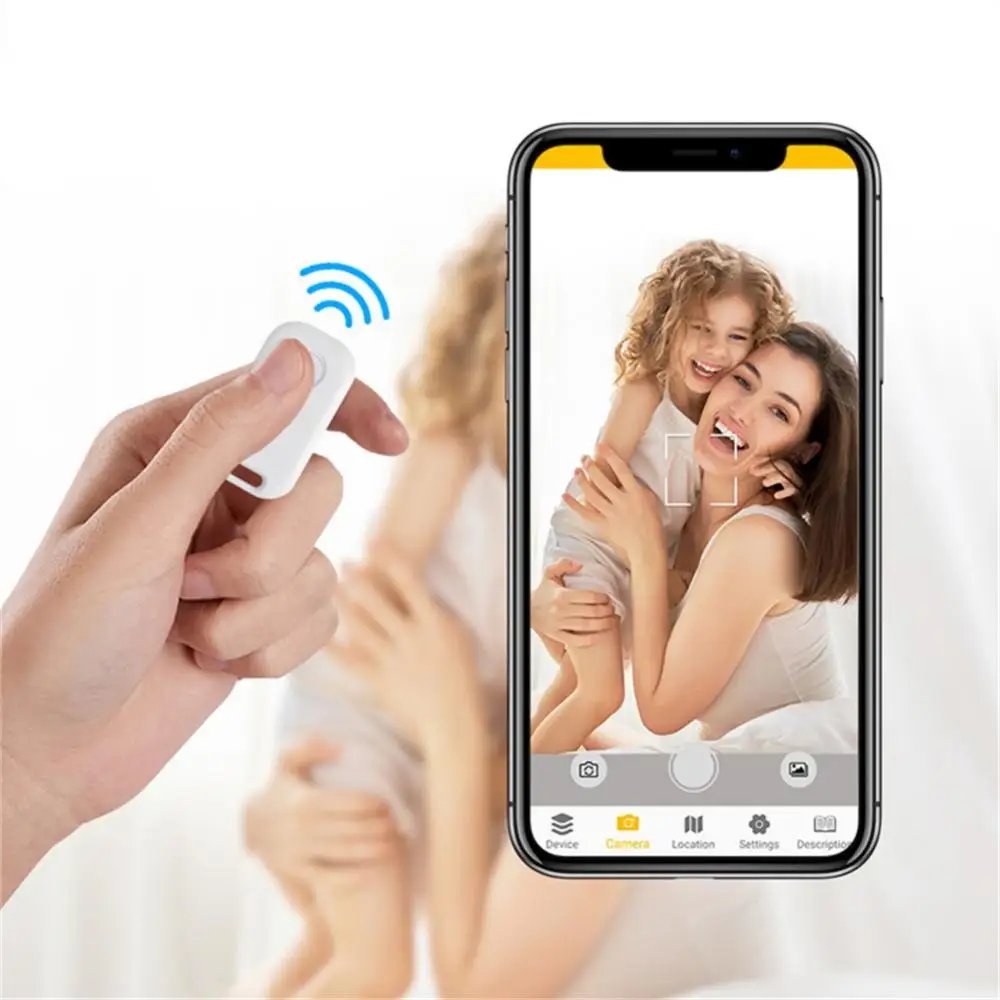 CCORUI Tuya Bluetooth-compatible Smart Location Tracker Anti Lost GPS Tracker Keychain Alarm Tracker Smart Life Remote Control