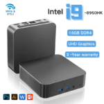 Mini PC Windows11 Gaming Computer Intel Core i9 8950HK WIFI 6 BT5.2 4K HD 16GB DDR4 1TB SSD Portable Desktop Computer Work Gamer