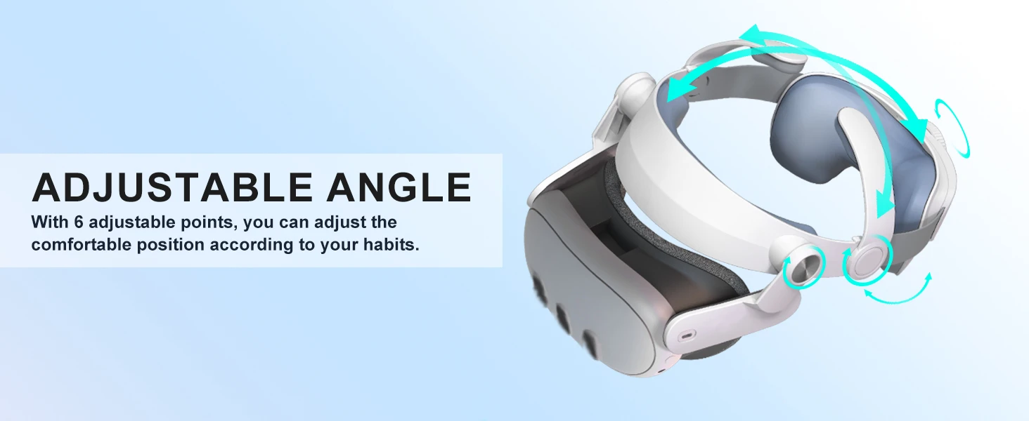 Replaceable Elite Strap for Meta Quest 3 VR Headset Improve Comfort Adjustable Head Strap for Meta Quest 3 Accessories Helmet Replaceable Elite Strap for Meta Quest 3 VR Headset Improve Comfort Adjustable Head Strap for Meta Quest 3 Accessories Helmet