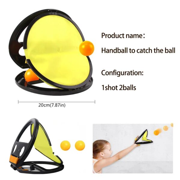 Catch Ball Game for Adult Kid Outdoor Indoor Funny Interaction Sensory Sport Toy Training Hand Eye Coordination Parent Child Toy - Image 5