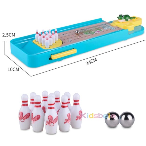 Mini Desktop Bowling Game Toy Funny Indoor Parent-Child Interactive Table Sports Game Toy Bowling Educational Gift For Kids - Image 5