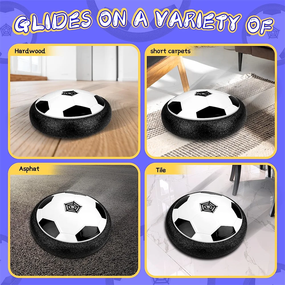 Suspension Air Football Electric Levitate Sport Toy ABS Hover Soccer Ball with Led Light Indoor Collision Avoidance for Kids Toy Suspension Air Football Electric Levitate Sport Toy ABS Hover Soccer Ball with Led Light Indoor Collision Avoidance for Kids Toy