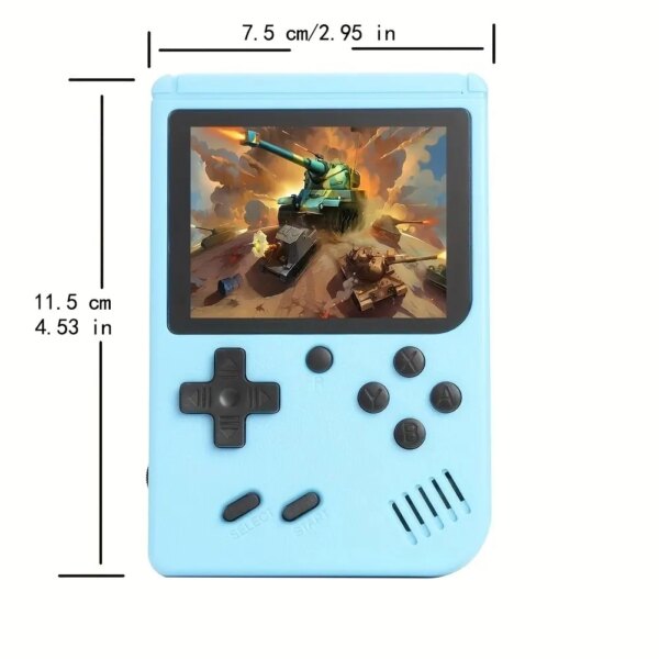 2.4 Inch LCD Screen Retro Video Game Console Built-in 400 In Handheld Portable Pocket Mini Game Console Christmas Gift Christmas - Image 2