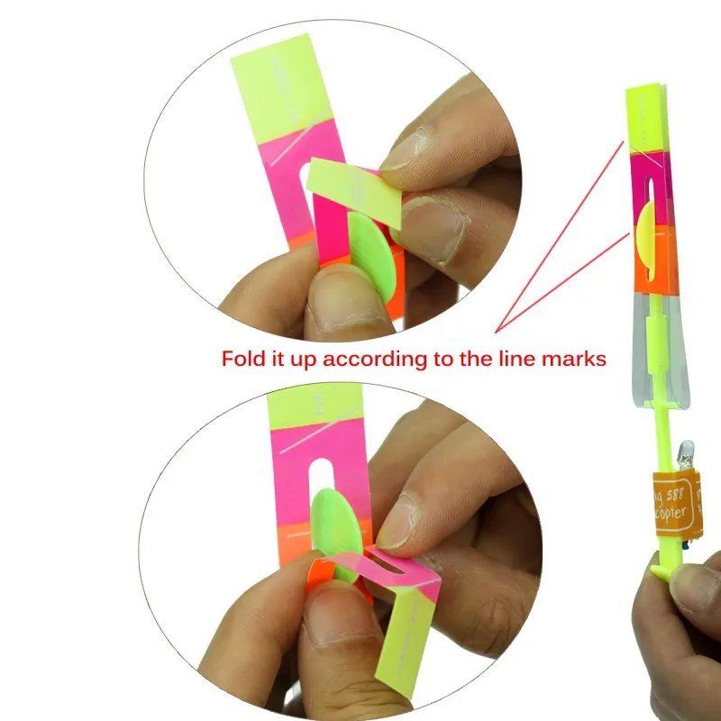 Outdoor Flash Rocket toy LED Lights Glowing Slingshot Rocket Helicopter Flying Toy kid's Party Fun Gift Rubber Band Ejector Toys Outdoor Flash Rocket toy LED Lights Glowing Slingshot Rocket Helicopter Flying Toy kid's Party Fun Gift Rubber Band Ejector Toys