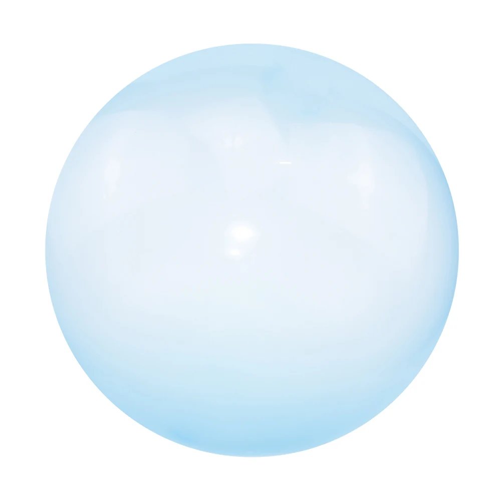 Kids Blow Up Balloon Toy Children Outdoor Soft Air Water Filled Bubble Ball Fun Party Game Summer Gift Inflatable Elastic Ball