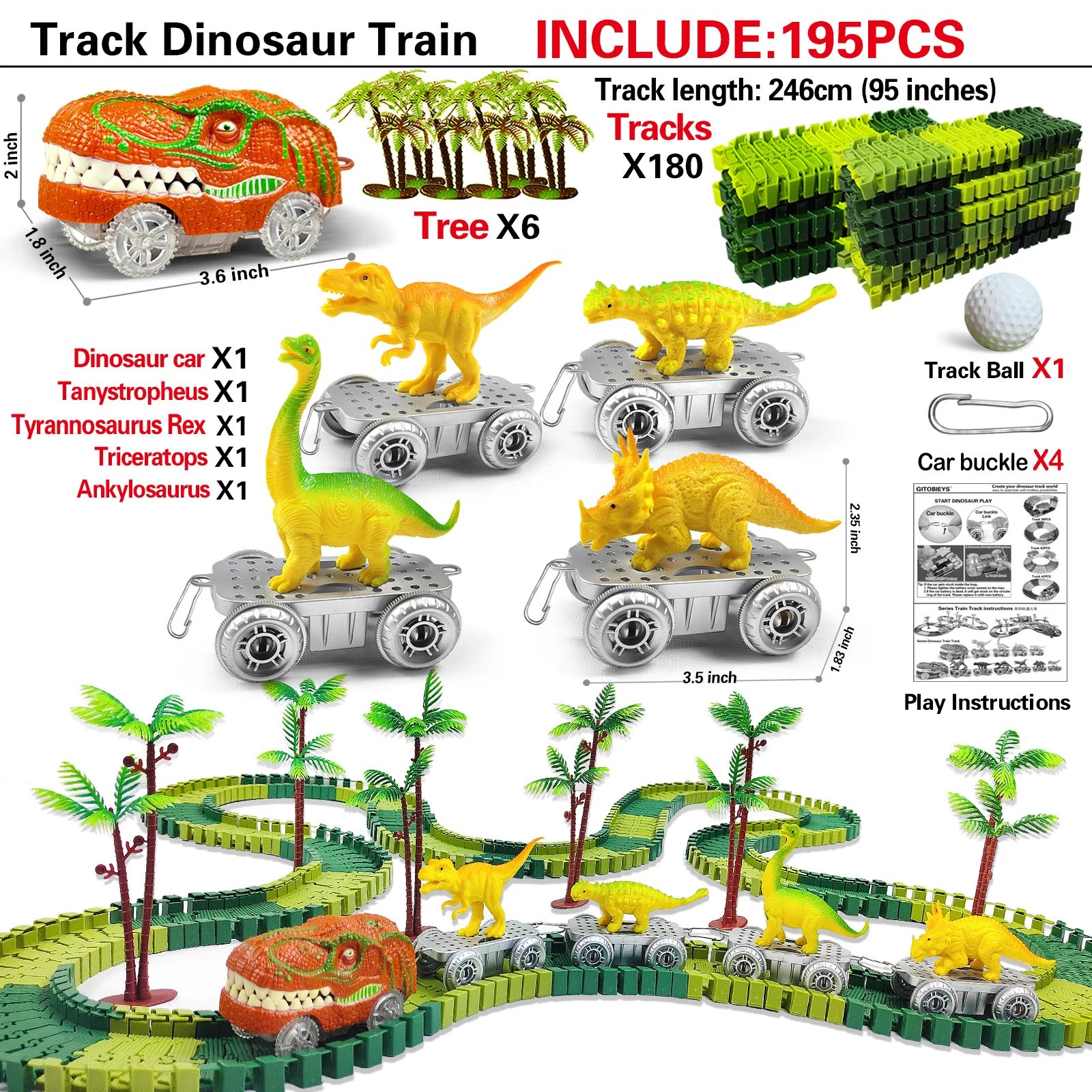 Magic Climbing electric dinosaur car Track Railway Toy Car Set Bend Flexible Race Track Flash Light Car High Quality Toy For Kid Magic Climbing electric dinosaur car Track Railway Toy Car Set Bend Flexible Race Track Flash Light Car High Quality Toy For Kid
