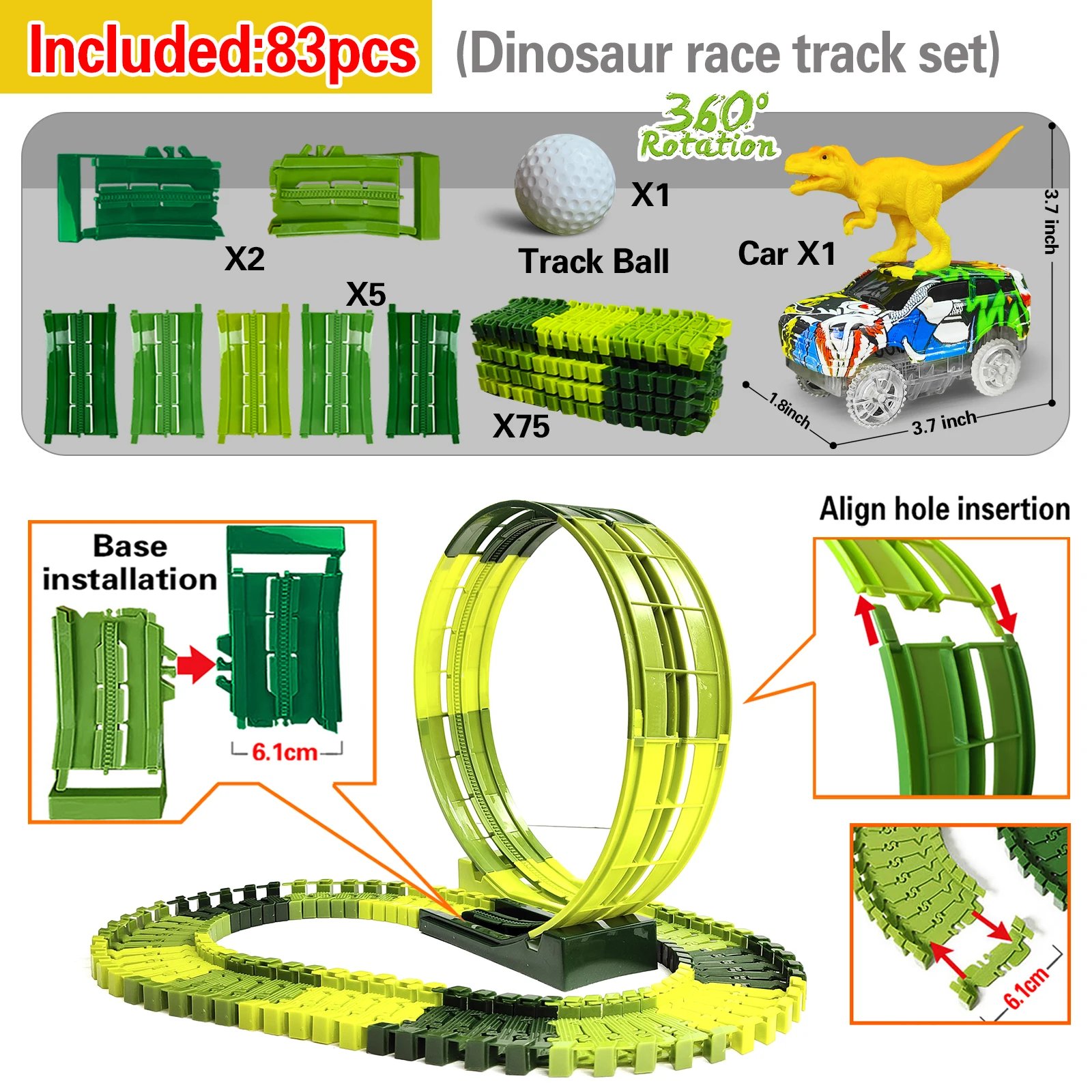 Magic Climbing electric dinosaur car Track Railway Toy Car Set Bend Flexible Race Track Flash Light Car High Quality Toy For Kid Magic Climbing electric dinosaur car Track Railway Toy Car Set Bend Flexible Race Track Flash Light Car High Quality Toy For Kid