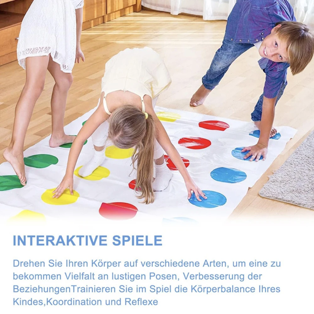 Family Party Game Twister Games Indoor Outdoor Toys Game Twisting The Body For Children Adult Sports Interactive Group Aids Family Party Game Twister Games Indoor Outdoor Toys Game Twisting The Body For Children Adult Sports Interactive Group Aids