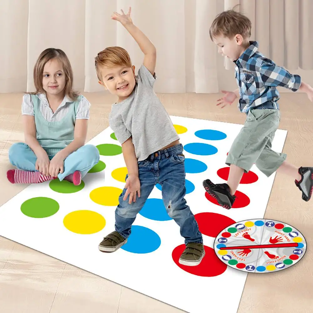 Family Party Game Twister Games Indoor Outdoor Toys Game Twisting The Body For Children Adult Sports Interactive Group Aids Family Party Game Twister Games Indoor Outdoor Toys Game Twisting The Body For Children Adult Sports Interactive Group Aids