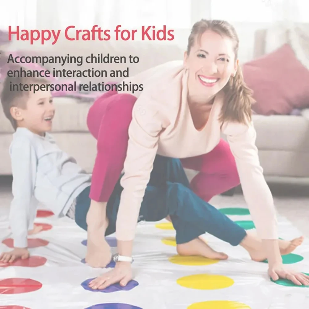 Family Party Game Twister Games Indoor Outdoor Toys Game Twisting The Body For Children Adult Sports Interactive Group Aids Family Party Game Twister Games Indoor Outdoor Toys Game Twisting The Body For Children Adult Sports Interactive Group Aids