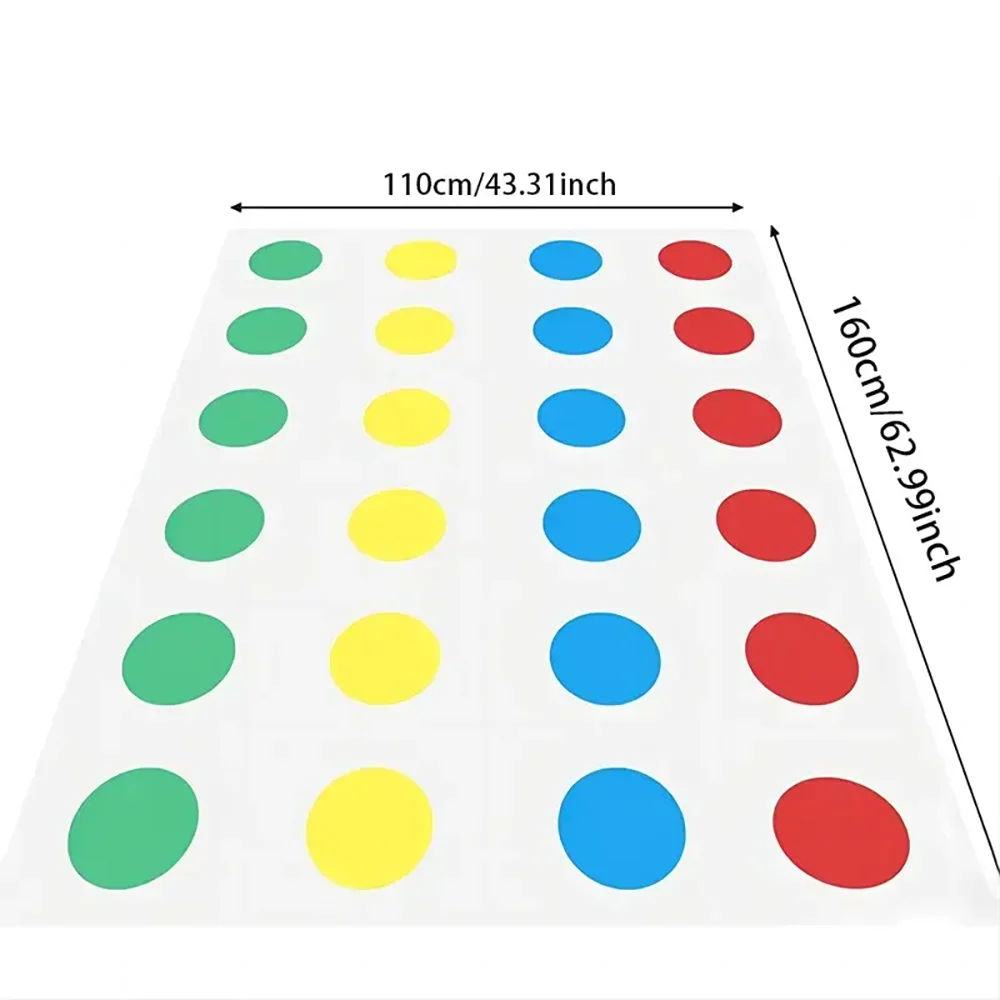 Family Party Game Twister Games Indoor Outdoor Toys Game Twisting The Body For Children Adult Sports Interactive Group Aids Family Party Game Twister Games Indoor Outdoor Toys Game Twisting The Body For Children Adult Sports Interactive Group Aids