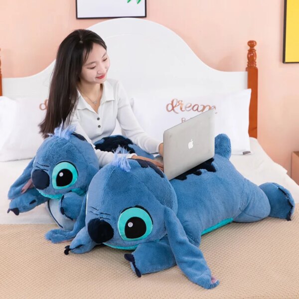 Disney Kawaii Stitch Plush Toy Doll Animals Cartoon Soft Sleeping Sofa Pillow Room Decor Anime Stuffed Peluche Birthday Gift - Image 4