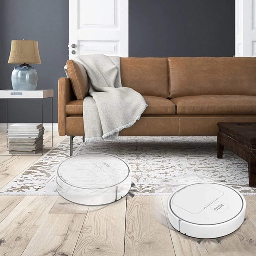 Robot Vacuum Cleaner Auto Charging 1000Pa Power App Control Water Tank Wet Mopping Robot Vacuum Cleaner USB Electric Sweeper