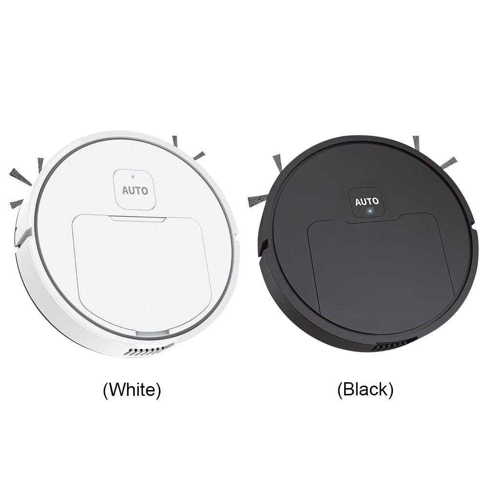 Robot Vacuum Cleaner Auto Charging 1000Pa Power App Control Water Tank Wet Mopping Robot Vacuum Cleaner USB Electric Sweeper