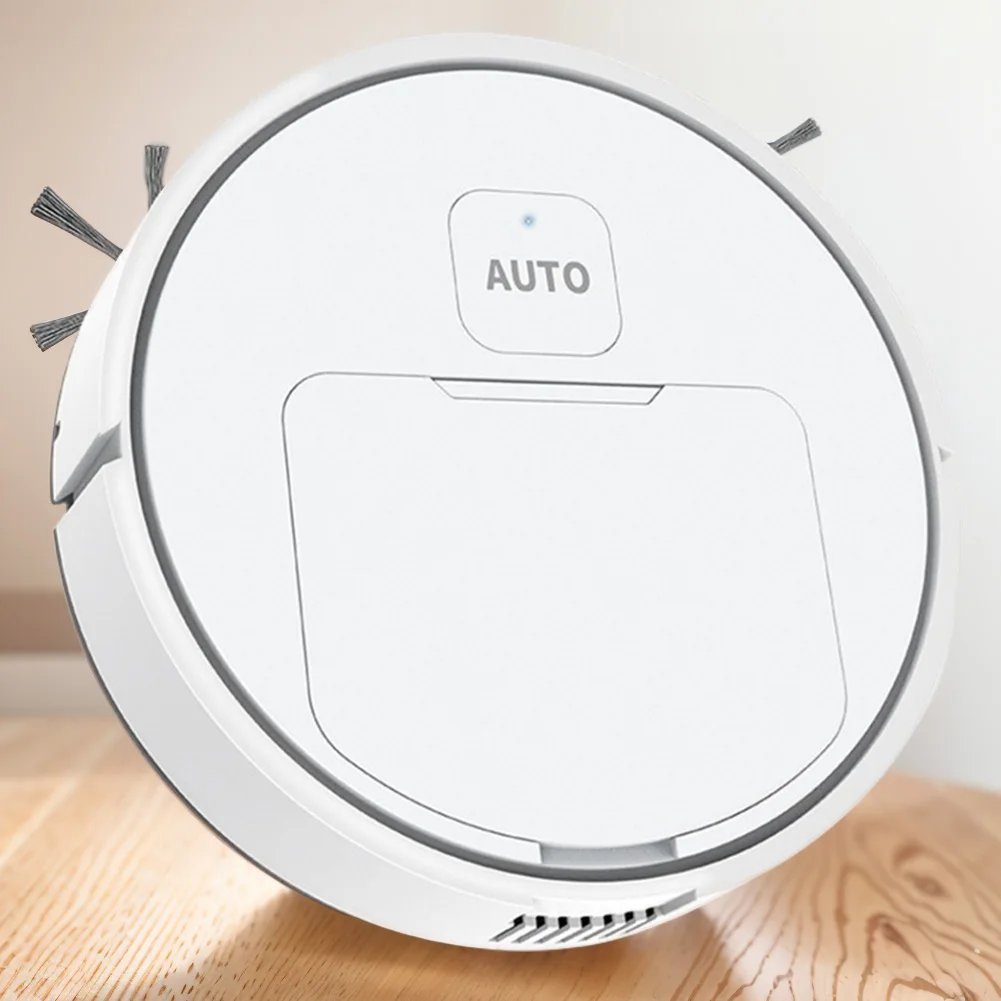Robot Vacuum Cleaner Auto Charging 1000Pa Power App Control Water Tank Wet Mopping Robot Vacuum Cleaner USB Electric Sweeper