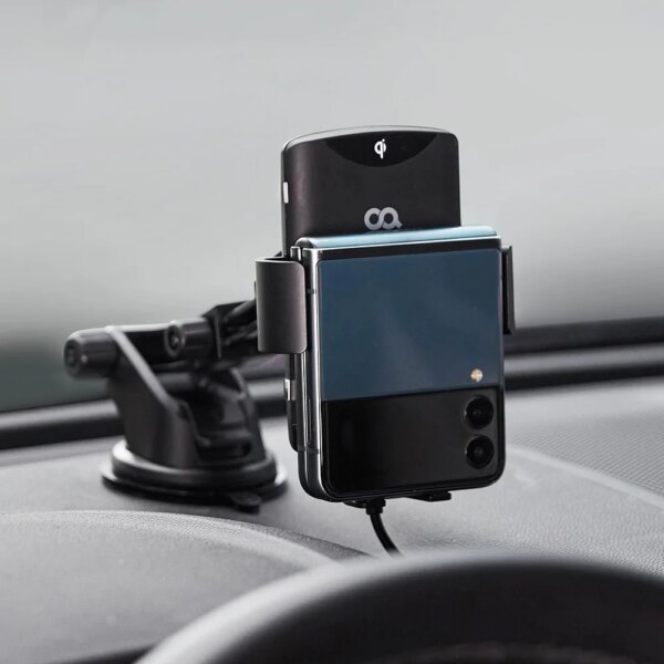 Vehicle cell phone Wireless charging cradle Vehicle cell phone Smartphone Fast charger - Image 6